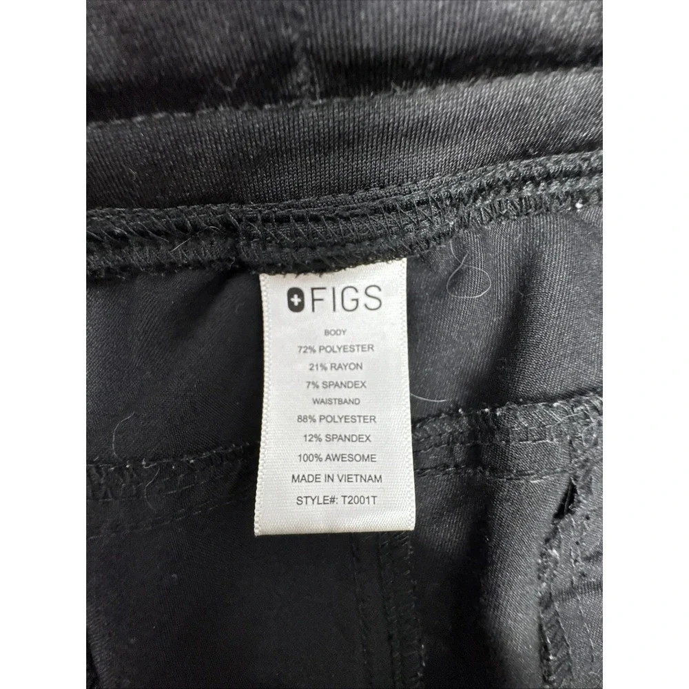 Figs Technical Axim Collection Men Cargo Scrub‎ Pant T2001 Black Medium TALL M